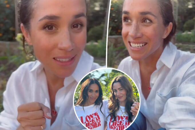 Меган Маркл носит сладкое ожерелье в новом, как и в объявлении бренда