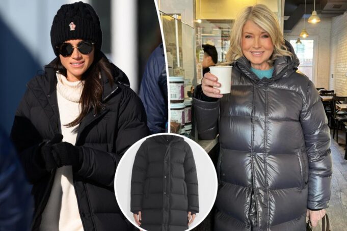 Меган Маркл и Марта Стюарт оба владеют этим уютным пальто — и оно в продаже