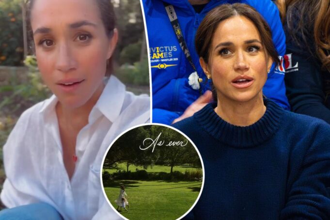 Meghan Markle ˜ ˜ ˜ ˜ ˜ ™ re -rebrand попадает в еще один препятствие, так как лейбл одежды из Нью -Йорка с тем же названием говорит