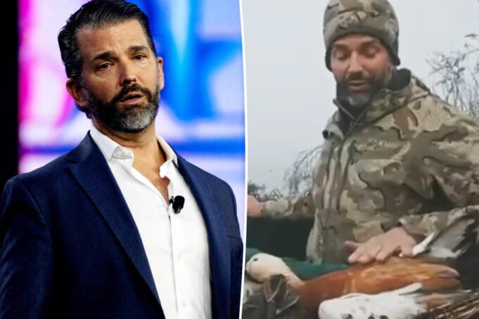 Дональд Трамп -младший поездка по охоте на уток под следствием итальянских властей: