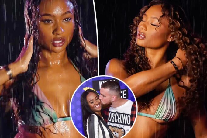 Бывшая Кейла Николь Трэвиса Келсе «залила» в новой парной рекламе для волос Рианны: «Челюсть падала»