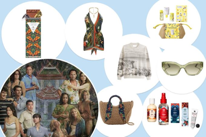 Лучшие коллазы «Белый лотос» и товар для покупок, вдохновленные 3 -го сезона.