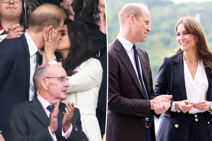 Meghan Markle ‘˜ ˜ ˜ ˜ € ™ PDA с принцем Гарри стерла Кейт Миддлтон, принц Уильям: Королевский фотограф