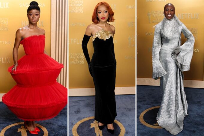Лучшие знаменитости на SAG Awards 2025: Синтия Эриво, Кеке Палмер, еще