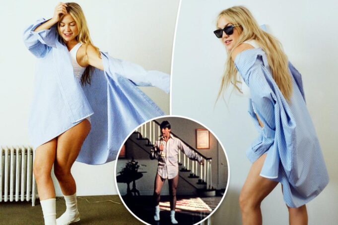 Кейт Хадсон идет «рискованным бизнесом» в урезанной фотосессии