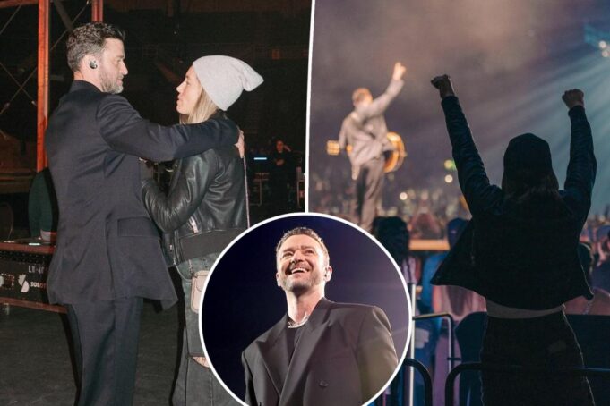 Злой фанаты затопляют туристический пост Джессики Биль Джастин Тимберлейк после того, как певец отменил концерт за минуты до Showtime