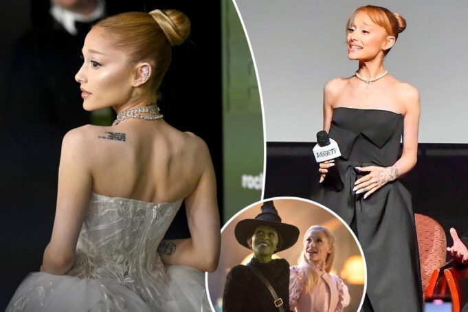 Стресс успеха, нанося весомое место на номинанте Оскара Ариана Гранде