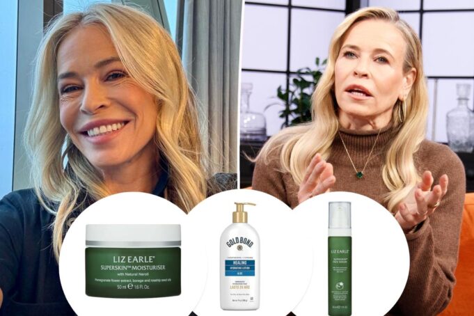 Лучший совет красоты Челси Хэндлер? «Увлажняет, увлажняет, увлажняет» — используя эти продукты