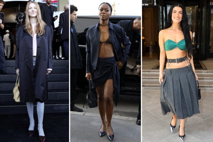 Все знаменитости на неделе моды в Милане Осень 2025: Хантер Шафер, больше