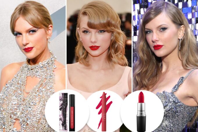 Мы нашли все любимые красные помады Тейлор Свифт