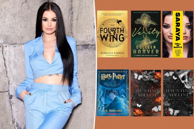 Профессиональный борец Сарайя-Джейд Бевис любимых книг включают триллеры и некоторые специи