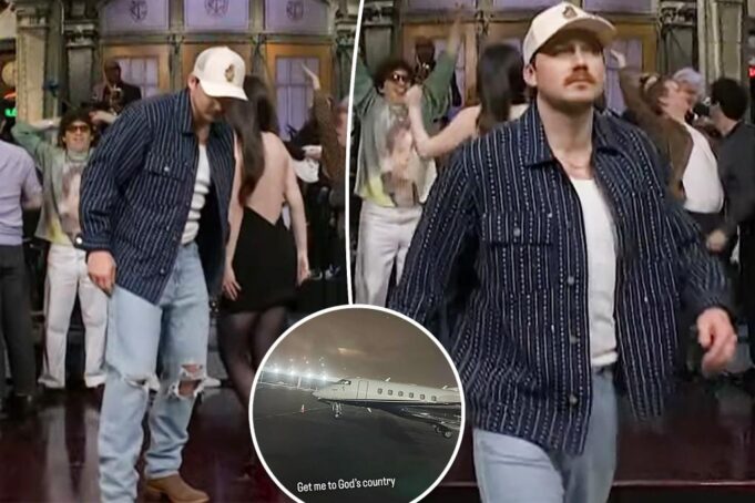 Морган Валлен высмеивает драму «SNL» после ухода с сцены, пропустив после вечеринки после «Страны Бога»