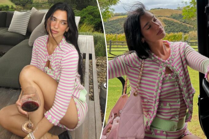 Dua Lipa носит Leggy Chanel Look стоимостью почти 15 тысяч долларов на дегустацию вин