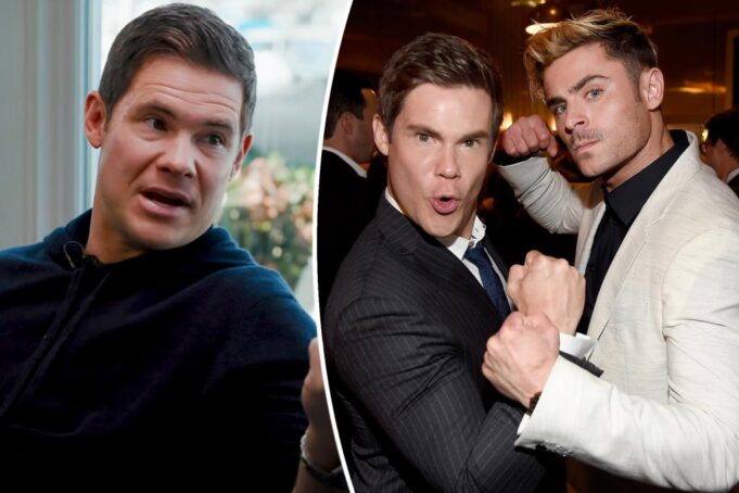 Адам Девайн ставит Зака Эфрона на взрыв для «Призрака» его после причудливого «просьба».