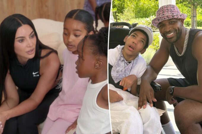 Ким Кардашьян признает, что ее дети не являются «самыми комфортными» вокруг члена семьи с ограниченными возможностями