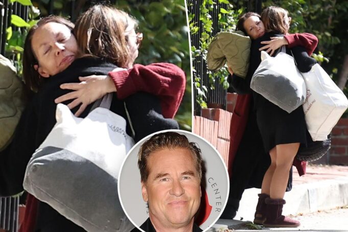 Бывшая жена Вэл Килмер Джоан Уалли Консолис дочь Мерседес после душераздирающей смерти актера