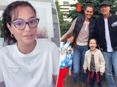 Жена Брюса Уиллиса, Эмма Хеминг, чувствует «смесь горя» перед Рождеством, поскольку актер борется с деменцией