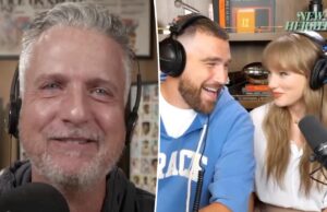 Спортивный подкастер разжигает слухи о беременности Тейлор Свифт страстной напыщенной речью Трэвиса Келси