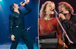 Хью Джекман гастролирует по Среднему Западу и встречается с поклонниками «Song Sung Blue»