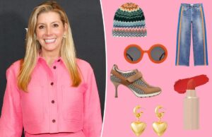 В число основных вещей основательницы Spanx Сары Блейкли входят спортивные штаны и кроссовки на высоком каблуке.