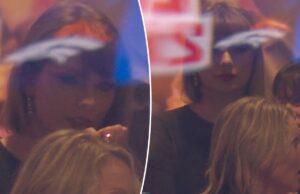 Тейлор Свифт кусает ногти в нервные последние моменты игры жениха Трэвиса Келси с «Чифс»