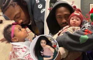 Стефон Диггс, похоже, пропустил Рождество с Карди Би и сыном и поделился редкими фотографиями своих троих детей