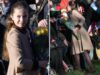 10-летняя принцесса Шарлотта позирует фанатам во время рождественской прогулки, заставляя отца принца Уильяма торопить ее.
