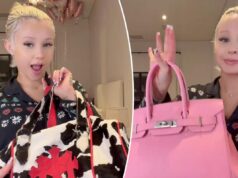 Алабама Баркер демонстрирует безумный рождественский подарок за 200 тысяч долларов, включая спортивную сумку Chrome Hearts за 15 тысяч долларов