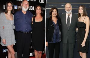 Роми Райнер впервые появляется после смерти родителей Роба и Мишель на мрачной вечеринке по случаю дня рождения на пляже.