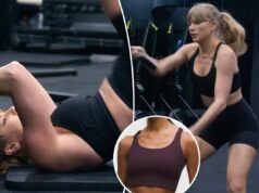 Спортивный бюстгальтер Тейлор Свифт на годовой распродаже Lululemon стоит менее 40 долларов.