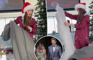 Майлз Теллер переделал свадебное платье жены Кили, погибшее во время лесных пожаров в Калифорнии