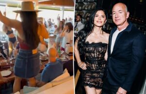 Посмотрите вечеринку Джеффа Безоса и Лорен Санчес в Сент-Бартсе