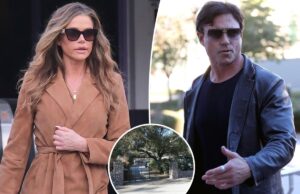 Дениз Ричардс и ее бывшего Аарона Файперса выселили из дома в Лос-Анджелесе за невыплаченную арендную плату в размере 84 тысяч долларов