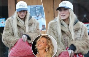 Белла Хадид осветилась новыми платиновыми светлыми волосами в Аспене