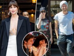 Дакота Джонсон спровоцировала слухи о романе с гораздо более молодым певцом после расставания Криса Мартина