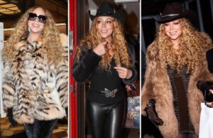 Мэрайя Кэри побеждает в зимнем наряде в образах от Louis Vuitton, Gucci и других брендов в Аспене