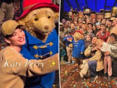 Бывшие Кэти Перри и Орландо Блум взяли дочь на спектакль «Паддингтон» в Лондоне в редкой прогулке