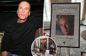 Звезду «Маски» Питера Грина вспоминали на «очень личном» мемориале, покойная звезда строила планы на Новый год