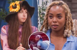 Посмотрите, как коллега Микки Ли по фильму «Большой брат» устрашающе предсказывает, что она умрет молодой в новом клипе