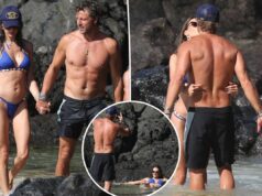 Алессандра Амбросио заставляет бойфренда работать ее личным фотографом во время фотосессии в пляжном бикини