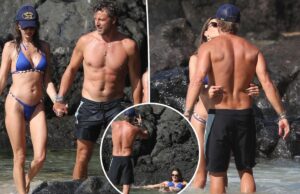 Алессандра Амбросио заставляет бойфренда работать ее личным фотографом во время фотосессии в пляжном бикини