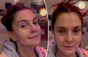 50-летняя Дрю Бэрримор радует поклонников постом в Instagram без макияжа и фильтров: «Старение — это привилегия»