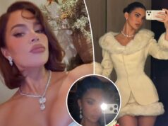 Бриллианты и дизайнерский винтаж: все подробности об «очень гламурных и потрясающих» рождественских нарядах Кардашьян