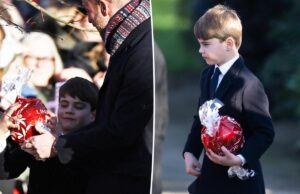 Любитель шоколада принц Луи затмевает всех на рождественской прогулке королевской семьи