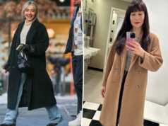 Мы с Сабриной Карпентер согласны: это классическое пальто незаменимо в холодную погоду (и оно продается со скидкой!)