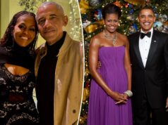 Мишель и Барак Обама доказывают, что они по-прежнему сильны, с помощью уютной рождественской фотографии