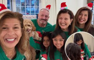 Хода Котб празднует Рождество с дочерьми, бывшим Джоэлом Шиффманом — в одинаковых пижамах и всем остальным