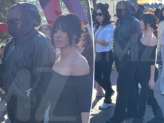 Бьянка Ценсори прикрывает свидание в Диснейленде с Канье Уэстом и его детьми