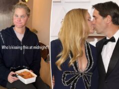 Эми Шумер пошутила, что не поцеловалась в канун Нового года после расставания Криса Фишера