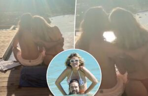 Хайди Клум надела бикини-стринги, чтобы насладиться «последним закатом» 2025 года с мужем Томом Каулитцем